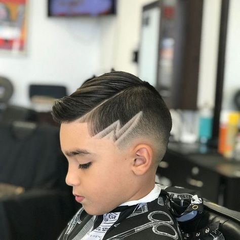 Hair Designs For Boys, Boys Haircuts With Designs, Boys Fade Haircut, Boys Haircut Styles, Kids Haircuts, Boy Haircuts Short, Toddler Haircuts