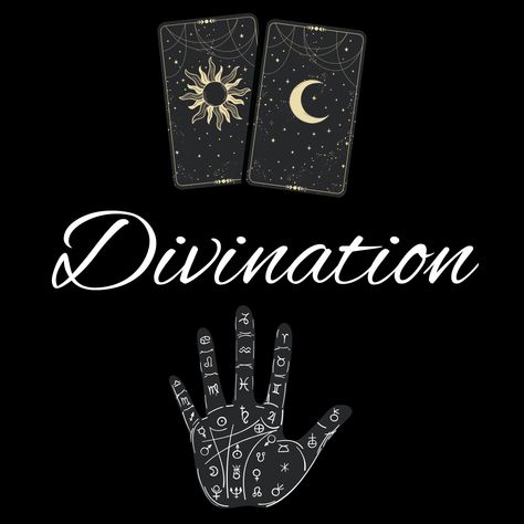 Divination is the process of acquiring knowledge of a potential future outcome, as the future always changes depending on decisions made. Named from the Latin word ‘divinare’ which means ‘to predict’ or ‘to foresee’. Divination can be used in a multitude of formats: tarot, palmistry, tea leaves, scrying, pendulums, runes, Ouija boards, to name a few. Divination is a practice that has been used throughout history, where diviners receive signs, or answers from their higher power or ancestors. Divination Wizard Aesthetic, Divination Witch Aesthetic, Divination Wizard, Divination Aesthetic, Divination Magic, Divination Witch, Hot Wheels Garage, Latin Word, Shop Aesthetic