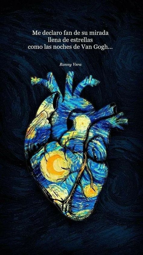 Van Gogh Heart, فنسنت فان جوخ, Arte Van Gogh, Van Gogh Art, Vincent Van Gogh, Pretty Quotes, Van Gogh, Art Wallpaper, Phone Wallpaper