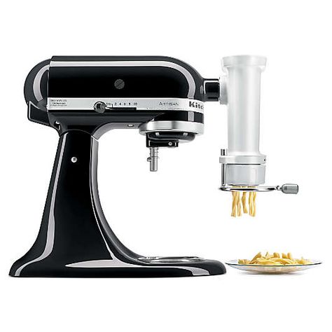 Kitchenaid Accessories, Pasta Press, Gourmet Pasta, Ceramic Mixing Bowls, Mixer Attachments, How To Make Spaghetti, Pasta Roller, Kitchenaid Artisan, Kitchenaid Stand Mixer