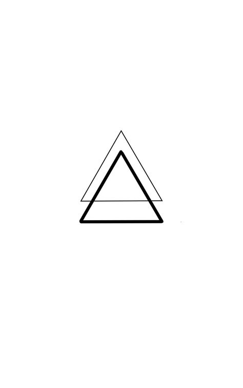 Tattoo Ideas Triangle, Triangle Band Tattoo, Double Triangle Tattoo, Triangle Tattoo Ideas, Moon Tattoo Wrist, Ogham Tattoo, Geometric Triangle Tattoo, Circle Tattoo Design, Triangle Tattoo Design