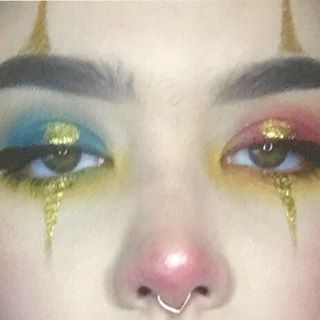 Festival Make Up, Catty Noir, Cute Clown, Makeup Aesthetic, Clown Makeup, Makeup Goals, Pretty Makeup, Cute Makeup, Aesthetic Makeup