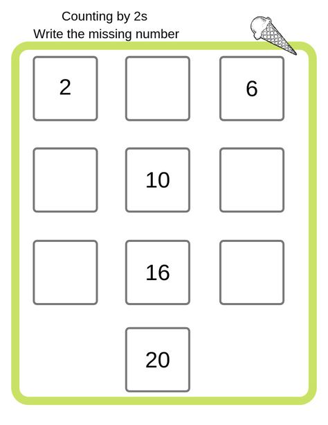 Counting by 2s Worksheet Count By 2s, Alphabet Letter Worksheets, Kindergarten Math Free, Counting By 2's, Kindergarten Math Worksheets Free, Kindergarten Phonics Worksheets, Preschool Workbooks, Counting Worksheets, Math Workbook