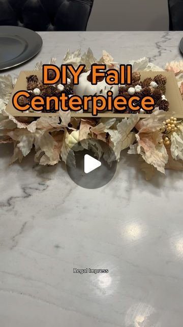 Diy Floral Centerpieces, Fall Candle, Dollar Tree Finds, Candle Ring, Halloween Crafts Decorations, Pumpkin Centerpieces, Fall Centerpiece, Fall Diy, Arts And Crafts Projects