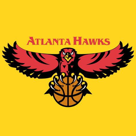 Atlanta Hawks Logo, Hawks Logo, Hawk Logo, Popular Logos, Sports Signs, Travel Logo, Atlanta Hawks, Premium Logo, Png Vector