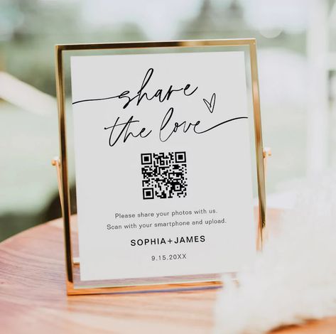 Wedding Honeymoon Fund, Honeymoon Fund Sign, Honeymoon Wish, Wedding Fund, Qr Code Sign, Wedding Poster, Honeymoon Fund, Wedding Honeymoon, Wedding Posters