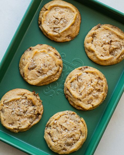 Eggnog Cookie, Justine Doiron, Latte Cookie, Unique Christmas Cookies, Eggnog Latte, Eggnog Cookies, Gooey Cookies, Pumpkin Cookies, Chewy Cookie