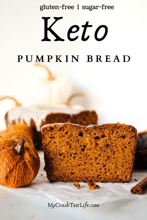 Sugar Free Pumpkin Bread, Keto Pumpkin Bread, Keto Pumpkin Recipes, Easy Keto Dessert Recipes, Easy Keto Bread Recipe, Ketosis Diet Recipes, Easy Keto Dessert, Keto Bread Recipe, Fall Recipes Pumpkin