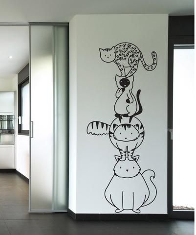 Artistic Wall Painting, Simple Wall Paintings, Doodle Wall, Design For Wall, Room Wall Mural, Wall Painting Ideas, Animal Wall Decals, Vet Clinic, Wall Murals Painted