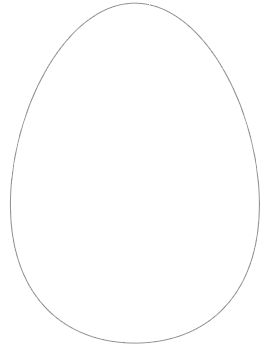 Free Printable Easter Egg Templates & Easter Egg Coloring Pages Easter Egg Outline, Egg Coloring Pages, Easter Egg Printable, Big Easter Eggs, Easter Egg Template, Egg Template, Egg Coloring Page, Easter Egg Coloring, Easter Egg Garland