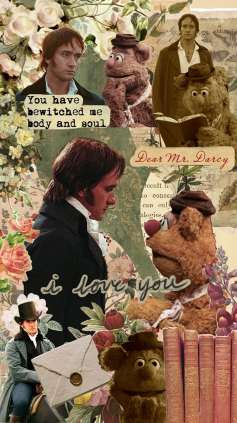 Fozzie Bear, Romantic Classic, Fraggle Rock, Pride Prejudice, The Muppet Show, Mr Darcy, Cute Wallpaper Backgrounds, Pride And Prejudice, Body And Soul