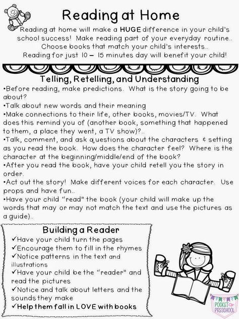 At Home Reading Logs Home Reading Log, Preschool Homework, Education Cartoon, Pocket Of Preschool, Letters Ideas, Home Reading, Notes To Parents, School Success, Reading Logs