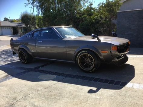 1977 Toyota Celica (Gray/Black) 1977 Toyota Celica Gt Liftback, Toyota Celica 1977, Jdm Legends, Asian Muscle, Jdm Drift, Dodge Muscle Cars, Cafe Racer Bikes, Lifted Cars, Cars Vintage