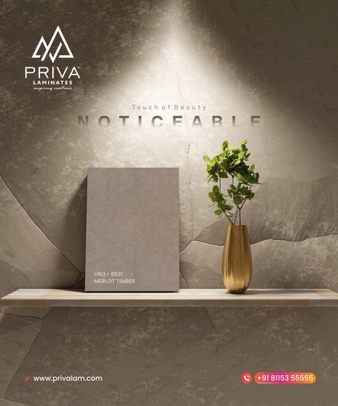 Explore a world of laminates that effortlessly blend modern aesthetics with timeless elegance, bringing a touch of luxury. #privalaminates #luxurywoodlaminates #elevatewithelegance #woodenwonders #opulentlaminates #exquisitecraftsmanship Aesthetic Banner Design, Laminates Creative Ads, Marble Creative Ads, Marble Ads, 3d Max Render, Tiles Ads, Luxury Advertising, Johnson Tiles, Graphic Design Cv