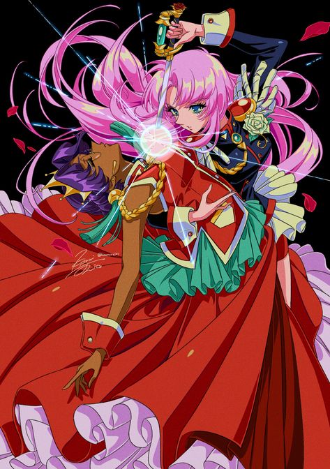 Revolutionary Girl Utena, Sailor Moon Wallpaper, Mahō Shōjo, Anime Tattoos, Girls In Love, Anime Comics, Magical Girl, Aesthetic Anime, Art Inspo