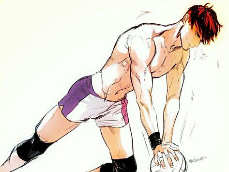 Haikyuu Ushijima, Novel Game, Ushijima Wakatoshi, Futurisme Retro, Kirishima Eijirou, Haikyuu Manga, Haikyuu Characters, Haikyuu Fanart, Anime Boyfriend