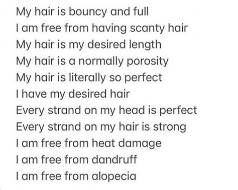 Desired Hair Affirmations, Subliminal Booster Affirmations, Hair Affirmations, Mental Diet, Beauty Affirmations, Vision Board Collage, Scripting Ideas, Occult Science, Confidence Boosters