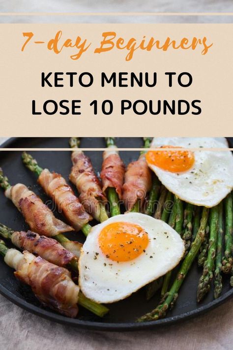 Meal Plan For Beginners, Big Clocks, Diet Dinner Recipes, Start Keto, Keto Menu, Starting Keto Diet, 7 Day Meal Plan, Lose 10 Lbs, Lose 10 Pounds