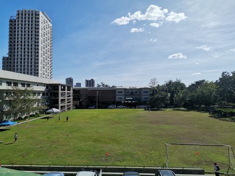 School Field School Field Aesthetic, Environment References, School Field, February 2023, Open Field, Boarding School, High School, Architecture, Pins