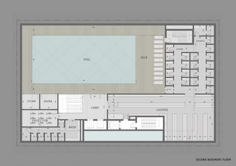 Swimming Pool Changing Room Design, Gym Floor Plan, Sport Plan, Lobby Plan, Pool Changing Rooms, Pool Changing Room, Pool Design Plans, Public Swimming Pool, Cafe Floor Plan