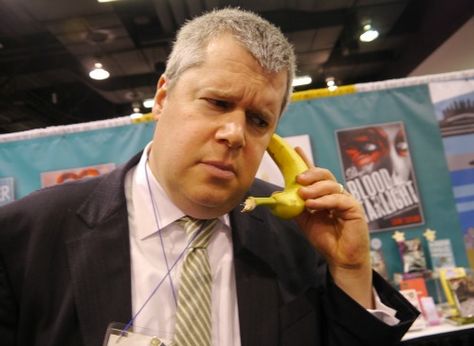 "Can I get a photo of you and your banana?” All The Wrong Questions, The Baudelaires, Daniel Handler, Never Trust Anyone, American Library, American Library Association, Paramount Theater, Library Journal, Lemony Snicket