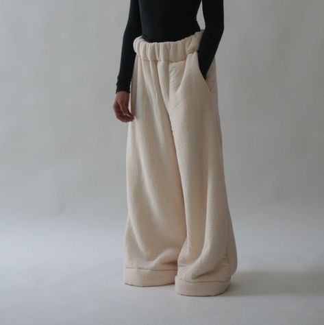 Unisex Beige Homebody Sweatpants Sherpa Lined, Heavyweight, Cozy, Loungewear and Streetwear Blanket Pants - Etsy Canada Blanket Pants, Ballroom Dance Outfits, Ready Aesthetic, Streetwear Sweatpants, Fashion Design Collection, Concept Clothing, Cozy Loungewear, Womens Trousers, Fashion Aesthetics