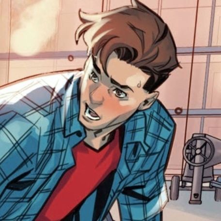 Peter Parker Character Design, Peter Parker Comic Art, 616 Peter Parker, Peter Parker Comic Icons, Peter Parker Spiderverse, Comic Peter Parker, Peter B Parker Fanart, Peter Parker Pfp, Trans Peter Parker