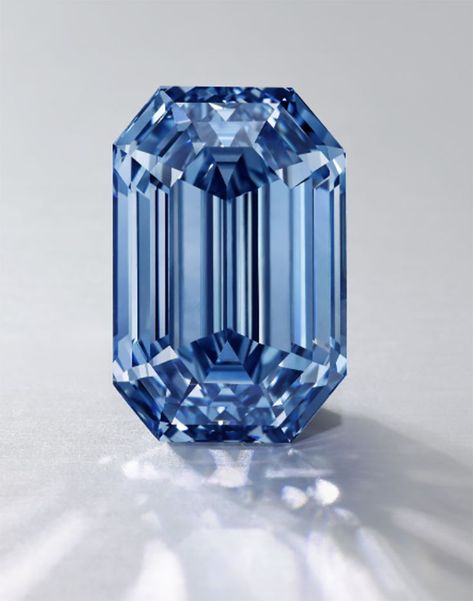 A Magnificent and Spectacular Fancy Vivid Blue Diamond. Internally Flawless; also accompanied by a diamond type classification letter stating that the diamond is determined to be a Type IIb diamond. Type IIb diamonds are very rare in nature (...less than one half of one percent)...today the most significant source is limited to the Cullinan Mine in South Africa...Among famous gem diamonds, the 70.21 carat Idol's Eye and the 45.52 carat Hope are examples of Type IIb. Rare Diamonds, Japanese Art Modern, Graff Diamonds, Blue Diamonds, Ancient Sculpture, Gem Diamonds, Blue Gems, Contemporary Modern Art, Blue Quartz