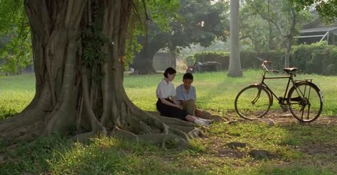 A Brighter Summer Day 1991 dir. Edward Yang A Brighter Summer Day, Edward Yang, Cinematography Composition, It Happened One Night, All The Bright Places, Movie Shots, Summer Romance, Picnic In The Park, About Time Movie