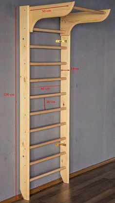 Stall Bars, Swedish Ladder, Deco Spa, Wall Bars, Home Gym Garage, Workout Room Home, Diy Home Gym, Diy Gym, Gym Room At Home