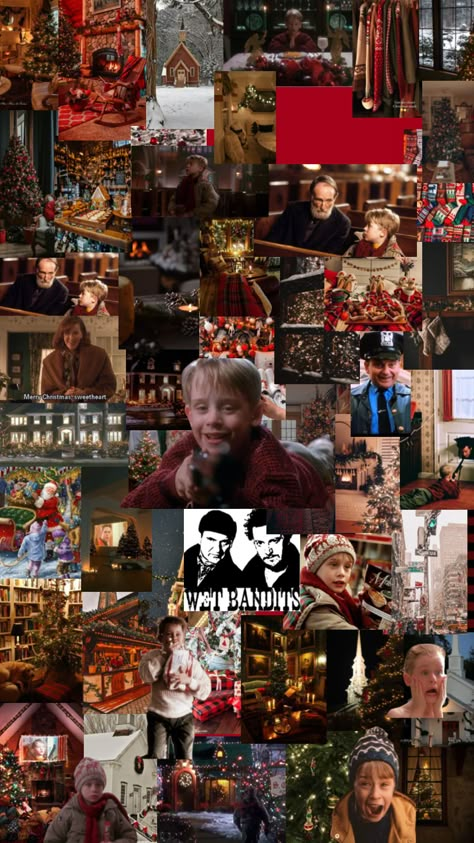 Home Alone Behind The Scenes, Home Alone Christmas Astethic, Home Alone Collage, Home Alone Aestic, Home Alone Wallpers Iphone, Home Alone Background, Home Alone Wallpers, Home Alone Theme, Christmas Dump