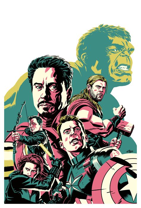 Michael Cho's sketchbook: The Avengers Superhero Poster, Avengers Comics, Marvel Comics Art, Avengers Movies, Comic Movies, Comic Book Artists, Superhero Comic, The Avengers, Marvel Heroes