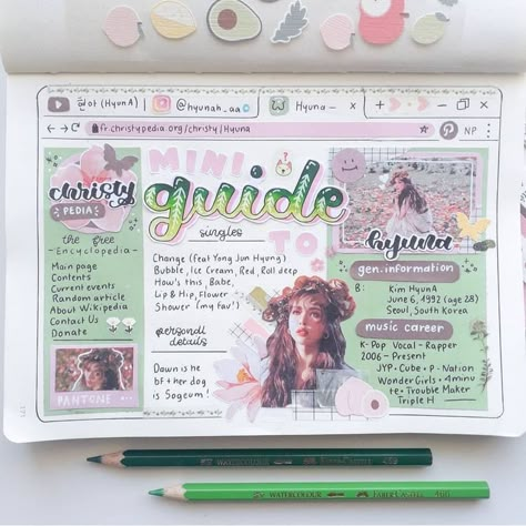 Kpop Journal Ideas, Anime Journal, Bullet Journal Aesthetic, Cute Journals, Kpop Journal, 카드 디자인, Habit Trackers, Bullet Journal Design Ideas, Bullet Journal Lettering Ideas