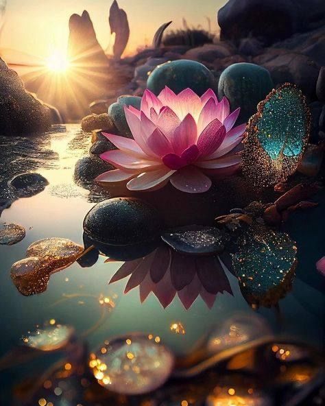 Lotus Flower Pictures, Dreamy Artwork, Lovely Flowers Wallpaper, Wallpaper Nature Flowers, Magical Art, Alan Walker, Beautiful Flowers Wallpapers, Cool Wallpapers Art, Dreamy Art