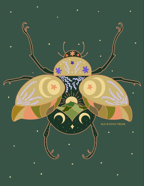 #boho #bohodecor #beetle #scarab #beetleart #scarabart #art #digitalart #digital #handmade #handcrafted #prints #handdrawn #procreate #procreateart #texture Folk Art Beetle, Scarab Beetle Drawing, Scarab Illustration, Scarab Beetle Art, Beetle Artwork, Insect Art Projects, Beetle Scarab, Beetle Illustration, Beetle Art