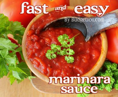 Filling Meals, Easy Marinara Sauce, Fast Easy Dinner, Marinara Sauce Recipe, Frugal Recipes, Pizza Sauce Recipe, Cheap Recipes, Pizza Flavors, Dirt Cheap