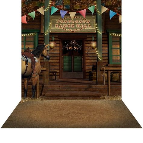 image 0 Country Dance Hall, Western Dance, Country And Western, Booth Backdrops, Sports Wedding, Country Dance, Studio Backgrounds, Seamless Backdrop, Photo Booths