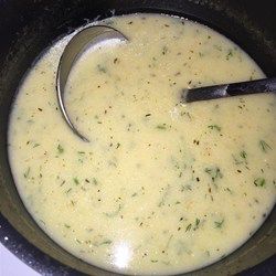 Leek And Potato Soup Recipe, German Potato Soup, Easy German Recipes, Leek And Potato Soup, Coriander Soup, Leek And Potato, German Food Authentic, Oktoberfest Food, German Potato