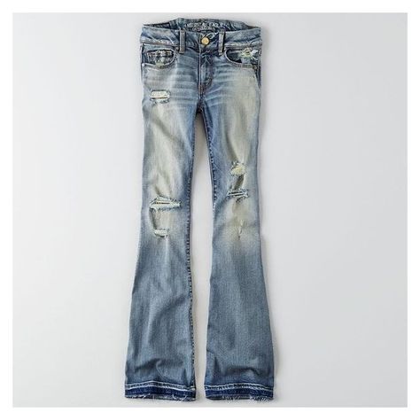 AEO Denim X Boho Artist Flare Jeans ❤ liked on Polyvore featuring jeans, flared denim jeans, skinny fit jeans, stretch jeans, skinny flare jeans and low-rise flare jeans Ripped Denim Jeans, Denim Jeans Ripped, Torn Jeans, Flare Denim Jeans, Stockholm Fashion, Destroyed Jeans, Distressed Denim Jeans, Mens Outfitters, Jean Outfits