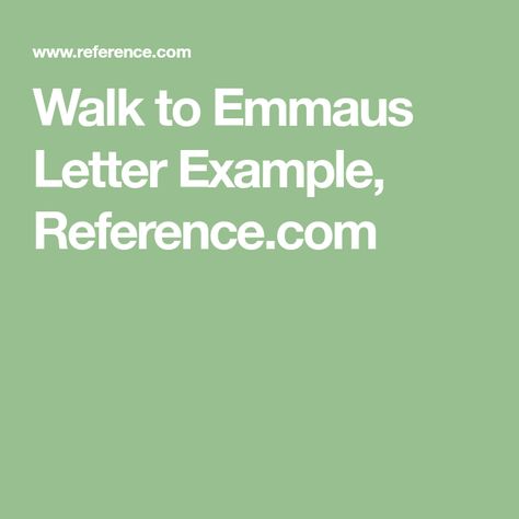 Walk to Emmaus Letter Example, Reference.com Agape Letters For Emmaus, Emmaus Walk Letters Of Encouragement, Emmaus Walk Letter Ideas, Walk To Emmaus Letter Ideas, Emmaus Walk Letters, Walk To Emmaus Agape Ideas, Palanca Letter, Emmaus Walk, Walk To Emmaus