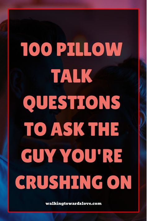 Looking to spark interesting conversations with your crush? Try these engaging Pillow Talk Questions to Ask Your Crush. From simple preferences to deep thoughts, this list will help you get to know each other better. Whether you share a laugh or reveal hidden secrets, these questions are perfect for building a connection with someone special. Enjoy meaningful discussions and build a deeper bond with your crush today! Interesting Questions To Ask Your Crush, What To Ask Your Crush, What To Talk About With Your Crush, Pillow Talk Questions, Questions To Ask Your Crush, What To Talk About, Hypothetical Questions, Ice Breaker Questions, Find A Husband