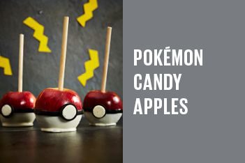 Pokemon Candy, Toffee Apples, Toffee Apple, Pokemon Party, Pokemon Birthday, Candy Apple, Boys Birthday, Candy Apples, Goodie Bags