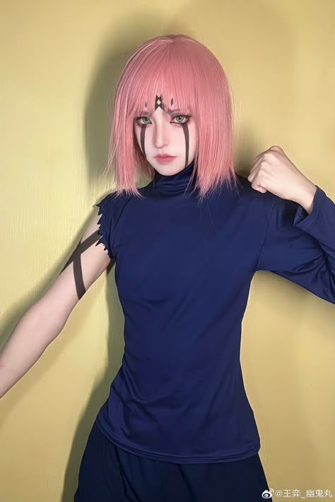 Cosplay 2022, Cosplayer Girl, Cosplay Sakura, Sakura Haruno Cosplay, Sasuke Cosplay, Sakura Cosplay, Anime Cosplay Makeup, Cosplay Naruto, Naruto Cosplay