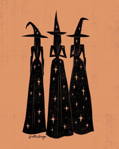 My coven would include Sally Owens, Scarlet Witch, and Sabrina 🌙 what about yours? #frightfall2024 #retrosupply #seasonofthewitch #allhaildesign #witches #coven #halloween Witchy Asthetic Picture, Coven Aesthetic, Sally Owens, Witches Aesthetic, Witches Coven, Witchcore Aesthetic, Witch Illustration, Witch King, Witch Silhouette