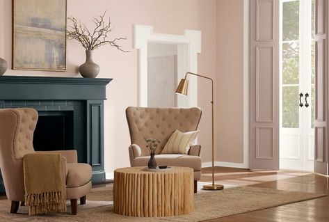 Color of the Month April 2023: Malted Milk | Tinted Sherwin Williams Exterior Paint Colors, Benjamin Moore Exterior Paint, Blush Pink Paint, Benjamin Moore Exterior, Sherwin Williams White, Pink Paint Colors, Benjamin Moore White, Painted Kitchen Cabinets Colors, Best White Paint