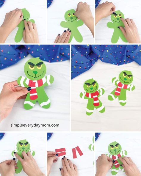 Grinch Gingerbread Man Disguise, Gingerbread Man In Disguise Project, Gingerbread In Disguise Project, Disguise Gingerbread Man Ideas, Disguise A Gingerbread Man Ideas, Disguise Gingerbread Man, Gingerbread Art Projects For Kids, Gingerbread Man Disguise Project, Grinch Gingerbread Man