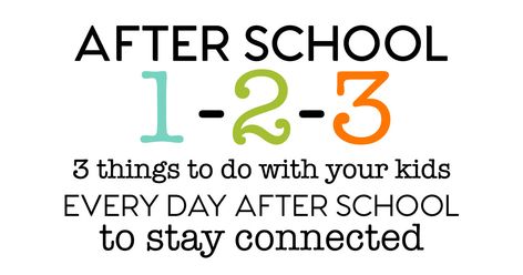 Kids activities: simple after school idea to keep connected with your kids! What To Do After School Ideas, After School Schedule, Kindergarten Schedule, After School Routine, Kids Schedule, Parenting Solutions, Self Sufficient, School Rules, School Schedule