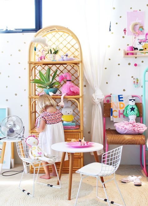 boho kids bedrooms Boho Kids Bedroom, Bedroom For Girls Kids, Vintage Kids Room, Toddler Bedroom Girl, Kids Interior Design, Cheeky Monkey, Kids Bedroom Designs, Kids Bedroom Design, Toddler Rooms