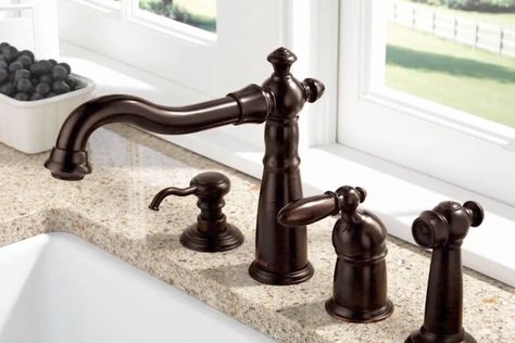 Oil Rubbed Bronze vs. Black: Comparing Popular Hardware Finishes White Cabinets With Oil Rubbed Bronze Hardware, Oil Rubbed Bronze Kitchen Hardware, Dark Gray Countertops, Bronze Kitchen Hardware, Gold Bathroom Fixtures, Oil Rubbed Bronze Kitchen, Oil Rubbed Bronze Hardware, Grey Countertops, Building A Home