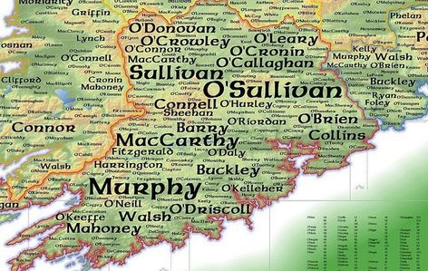 Trace your Irish roots using this Irish naming pattern | IrishCentral.com Web Map, Celtic Myth, Irish Things, Ancestry Family Tree, Irish Catholic, Ireland Map, Irish Language, Family Tree Genealogy, Ireland And Scotland